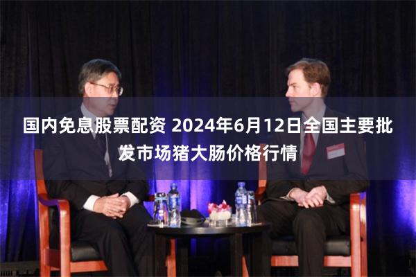 国内免息股票配资 2024年6月12日全国主要批发市场猪大肠价格行情